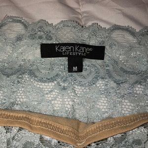 Karen Kane Tops - Stunning ice blue lace camisole Karen Kane Tops - Stunning ice blue lace camisole